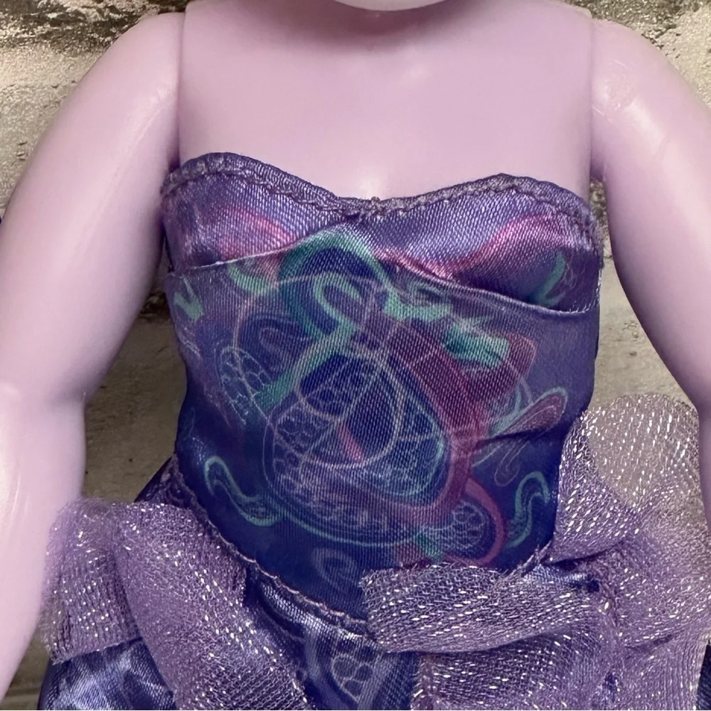 Disney Princess Villains Ursula Fashion Doll Accessory Removable Clothes Staff